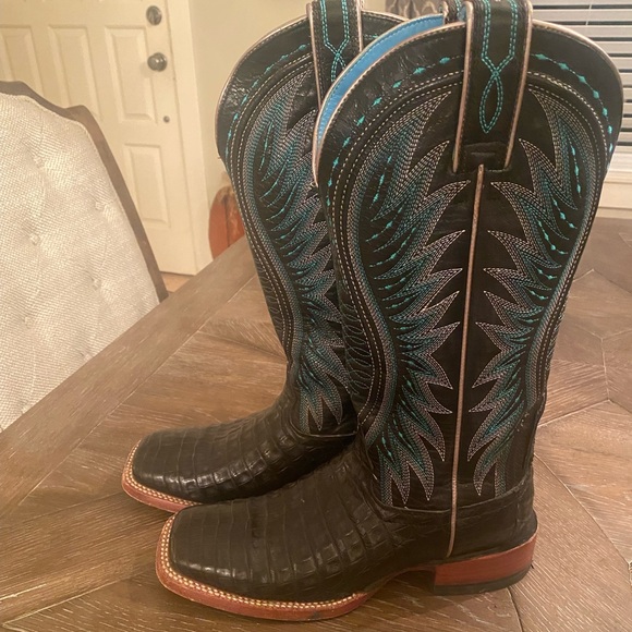 Artist Caiman Belly Boots - Picture 4 of 5